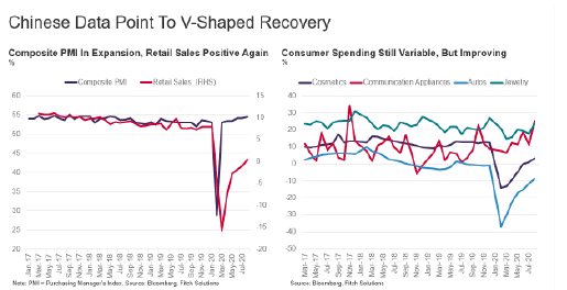 Chinese Dat Point to V-Shaped Recovery